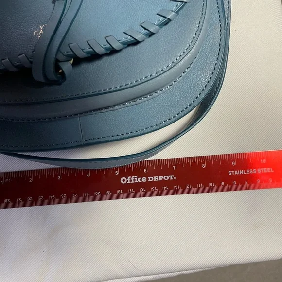 NWT   VINCE CAMUTO NEW YORK  HANDBAG    LIDIA CROSSBODY   BLUE HEAVEN COLOR - Picture 8 of 10